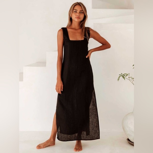 free the label Dresses & Skirts - Free the label NWT 100% linen dress